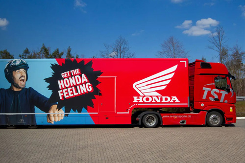 Honda Probefahrttruck